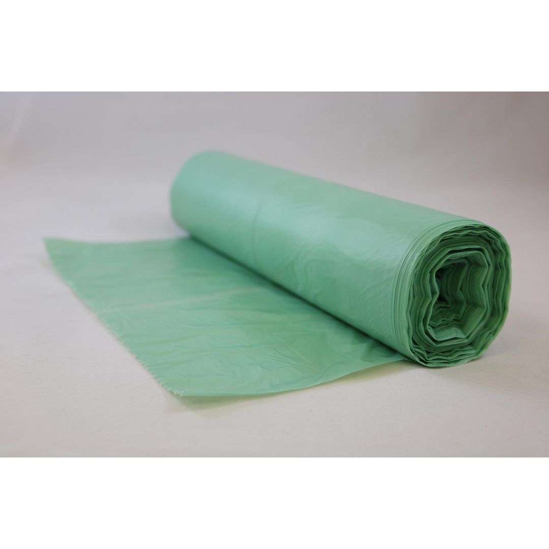 Papperskorgspåse BIO-PE 40L grön 100/rl