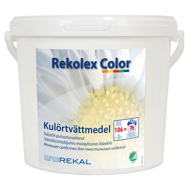 Tvättmedel REKAL Rekolex Color 4kg