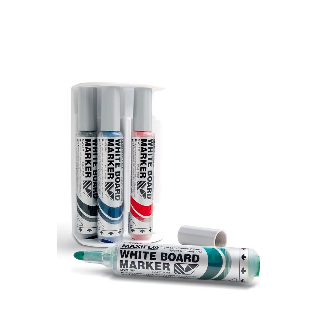 Whiteboardtorkare Pentel Maxiflo 4 penno