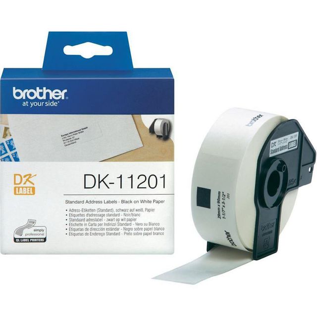Etikett Brother DK11201 29x90mm 400/fp