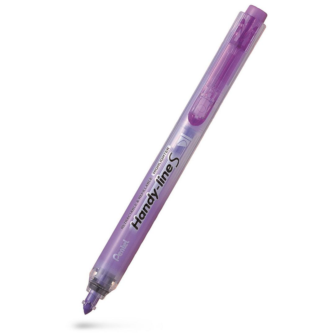 Överstrykningspenna PENTEL Clicker lila (12 pack)