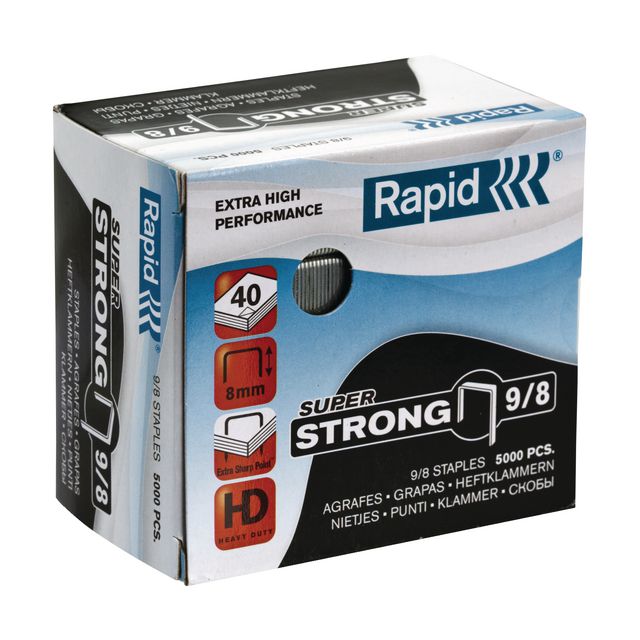 Häftklammer Rapid A9/8 s-strong 5000/fp