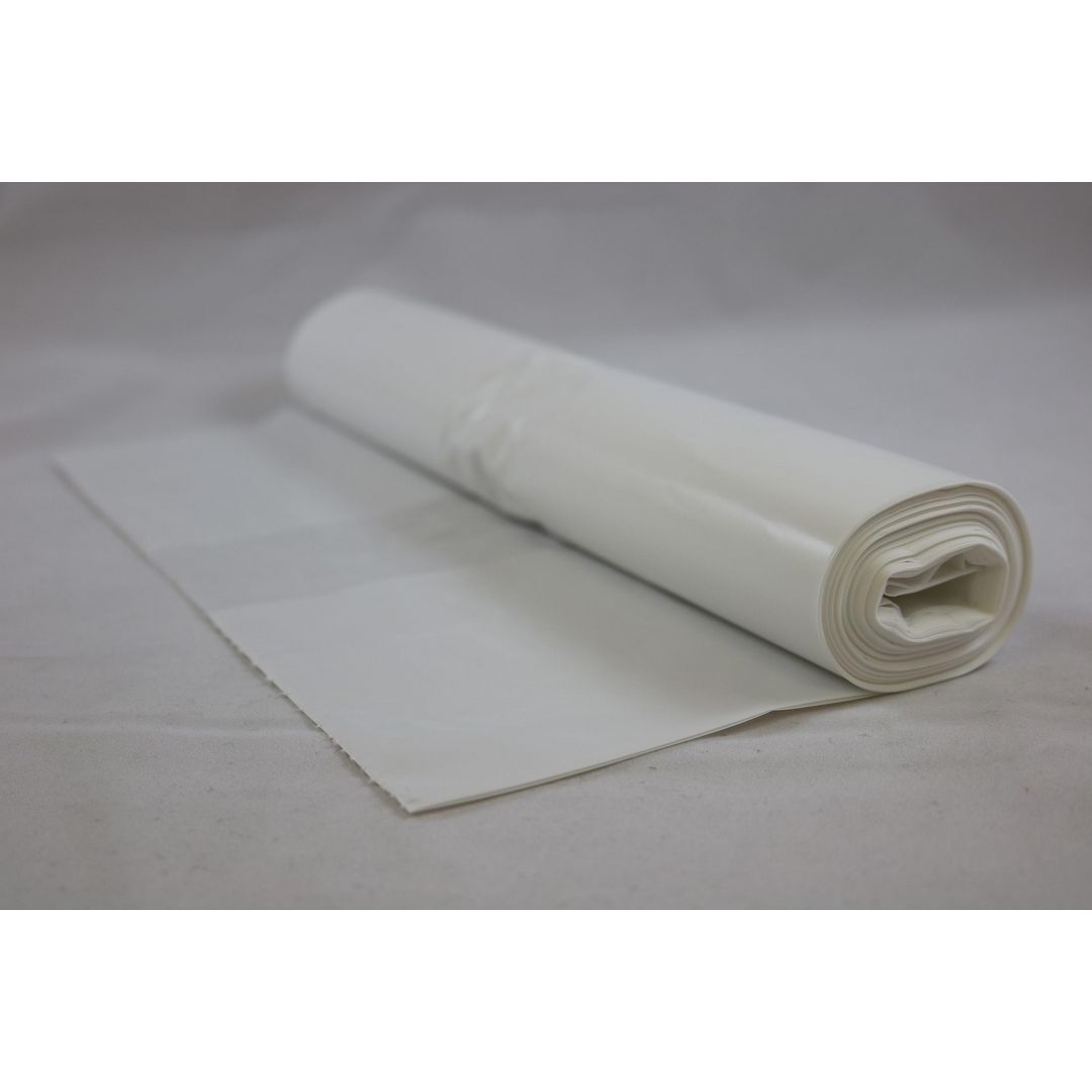 Papperskorgspåse LDPE 28L 30my vit 25/rl