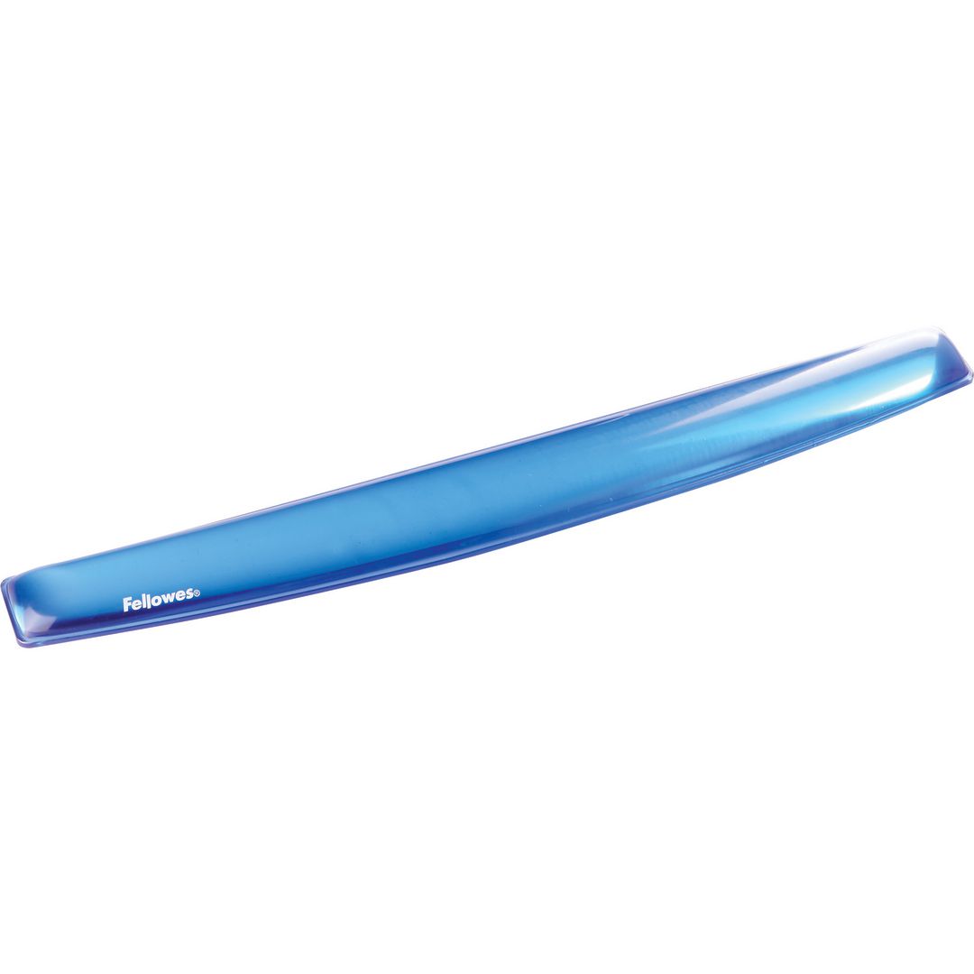 Handledsstöd FELLOWES Crystal blå
