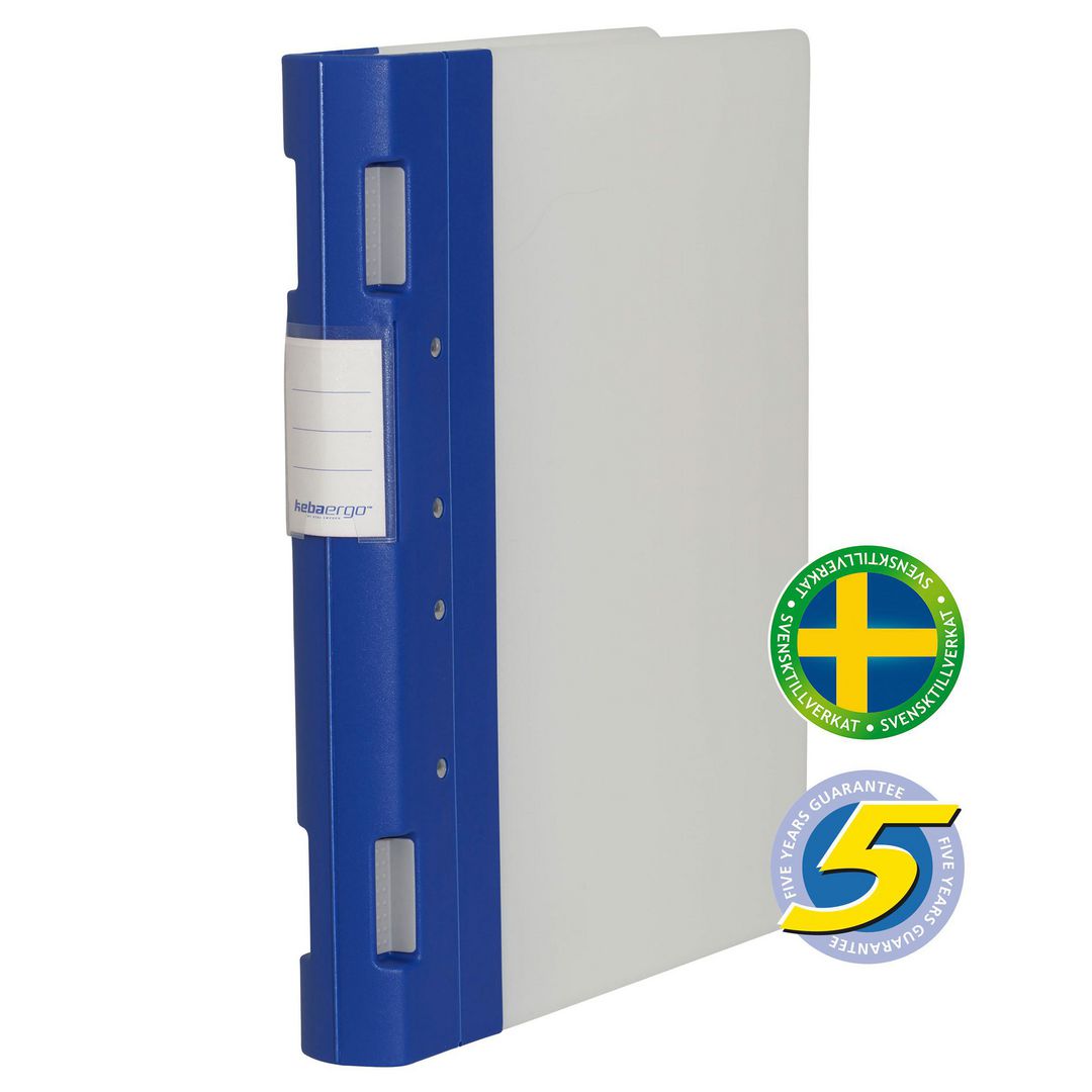 Gaffelpärm KebaErgo A4 40mm blå/neutral