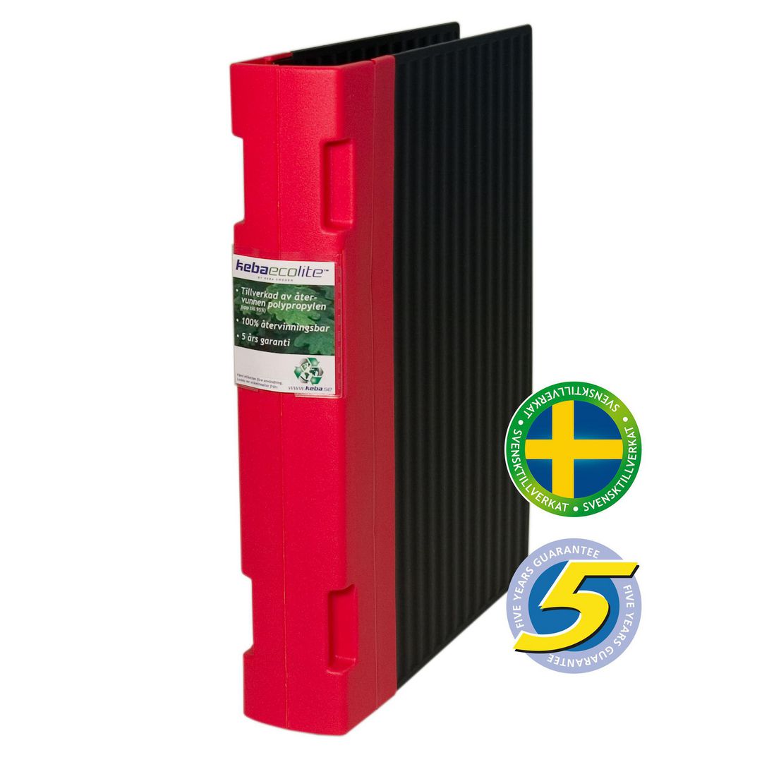 Gaffelpärm Kebaecolite A4 55mm röd