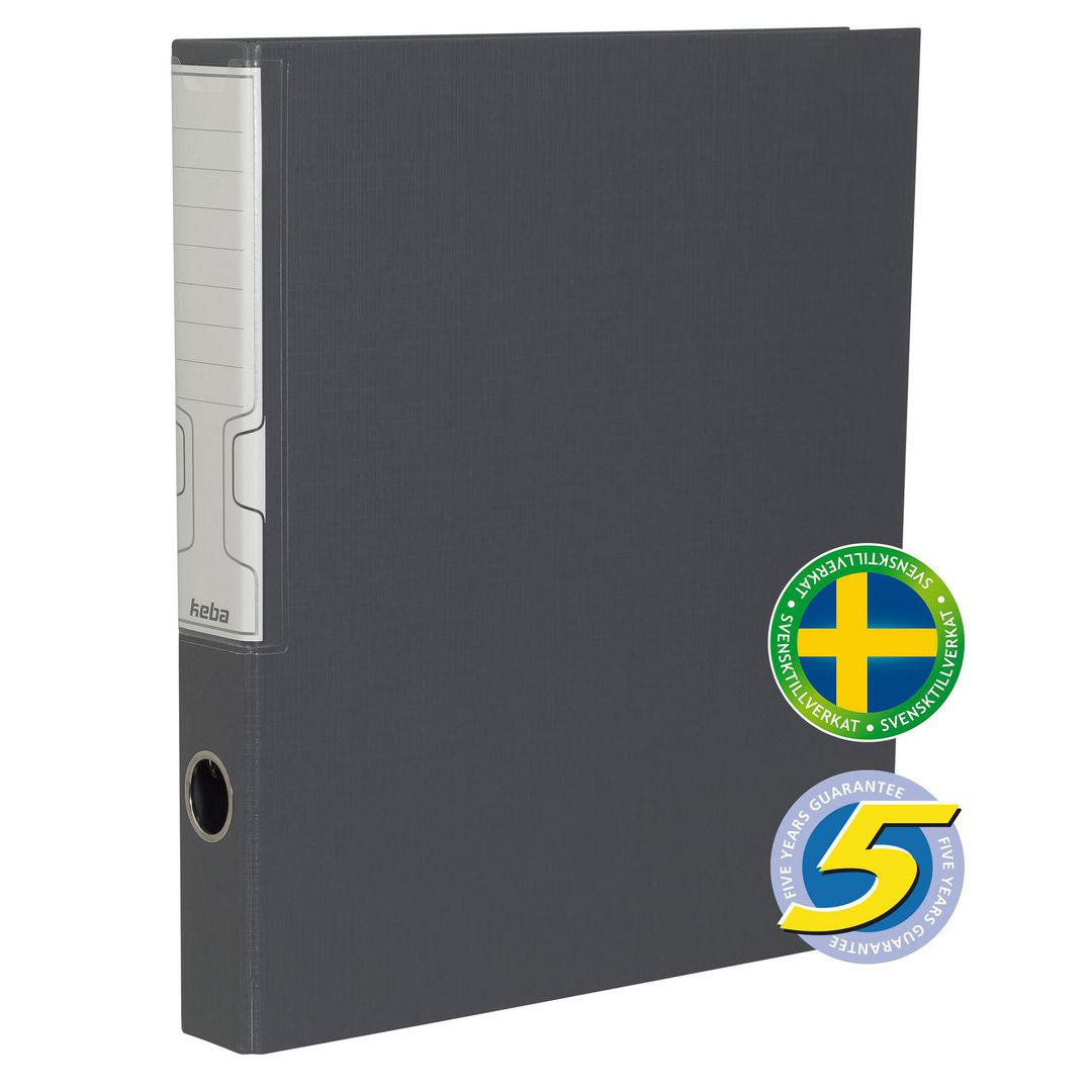 Ringpärm-D Keba grafitgrå (20 pack)