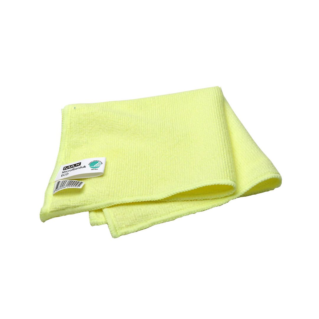 Microfiberduk MAX ECO 32x32cm gul 10/fp