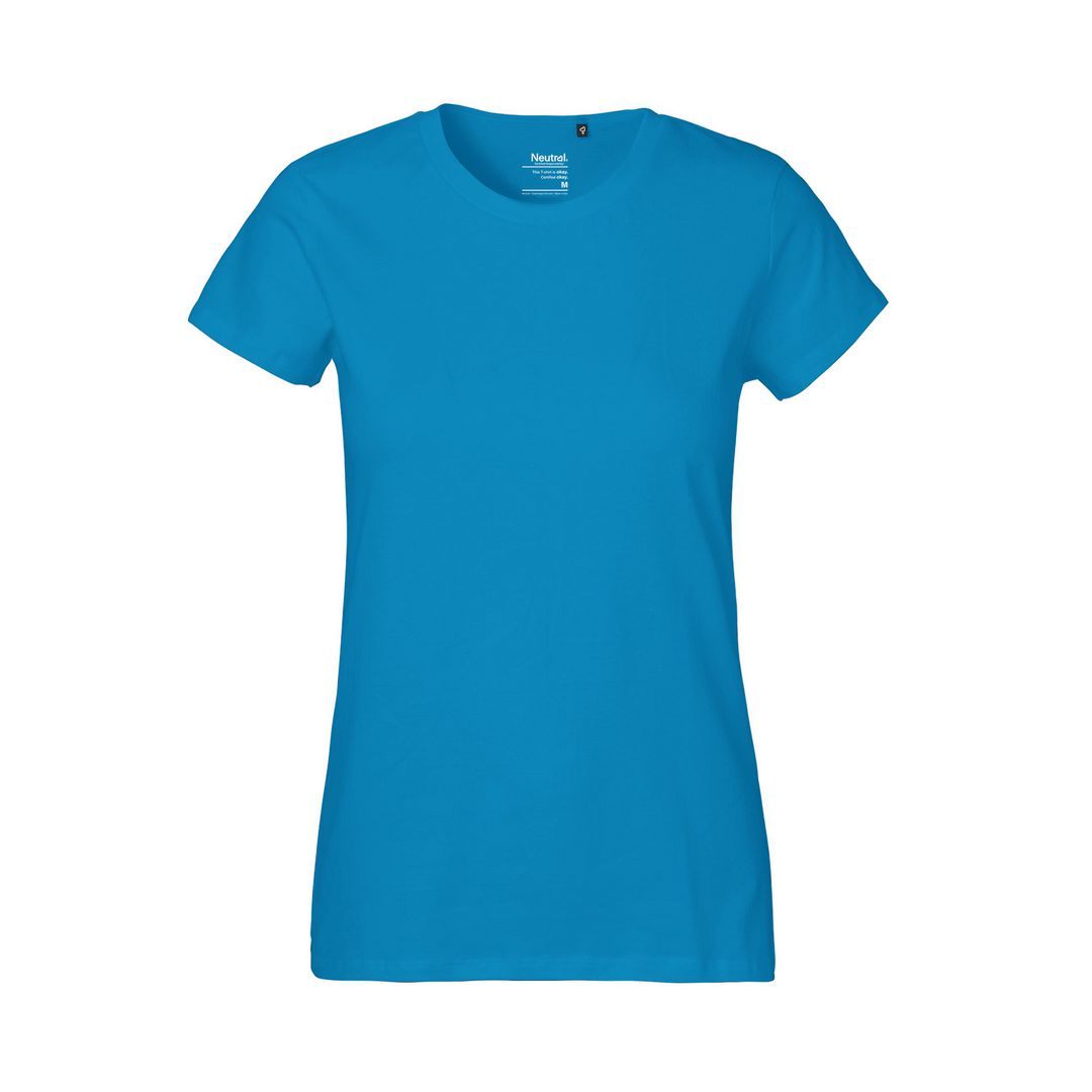 T-shirt NEUTRAL O80001 dam blå XS