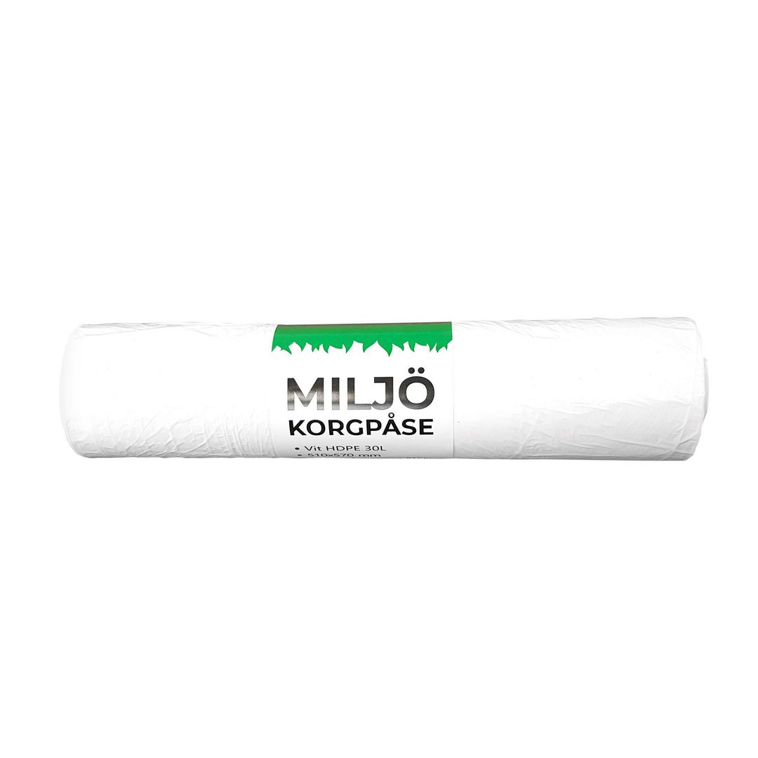 Insatspåse HD 30L 9my vit 100/rl