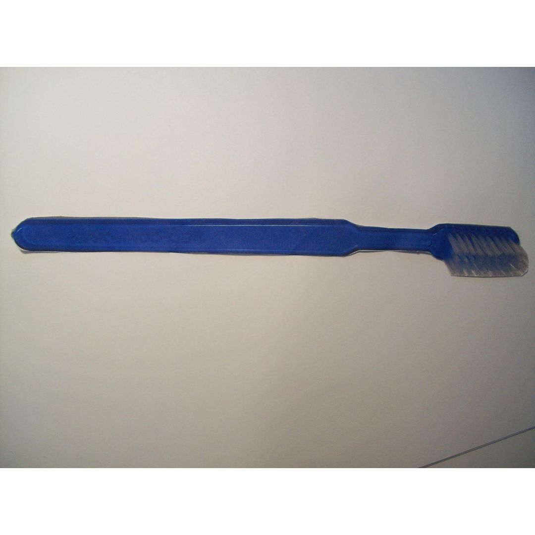 Tandborste engångs med kräm blå 100/fp