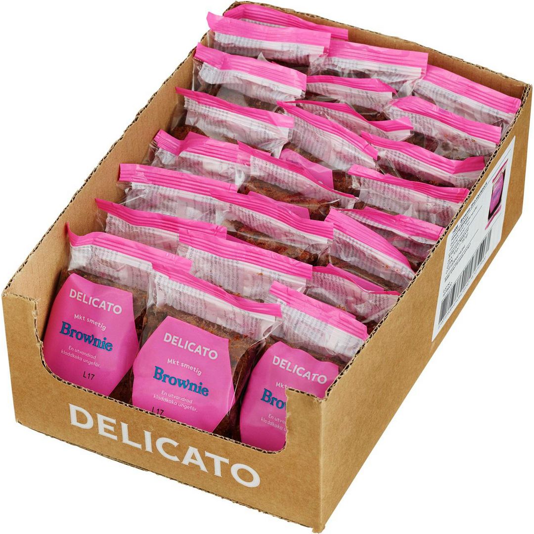 Kakor Delicato Brownie 70g 25/fp