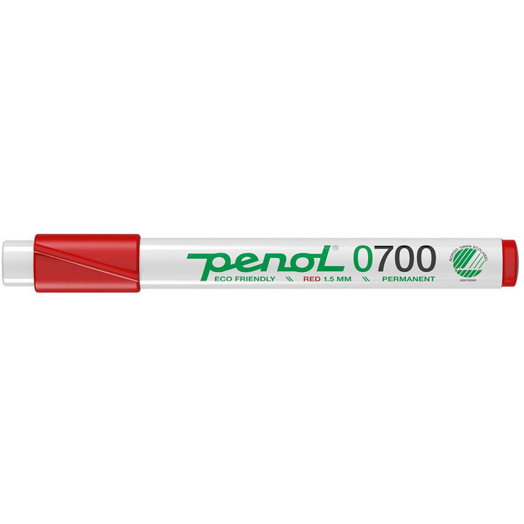 Märkpenna PENOL 0-700 perm 1,5mm röd