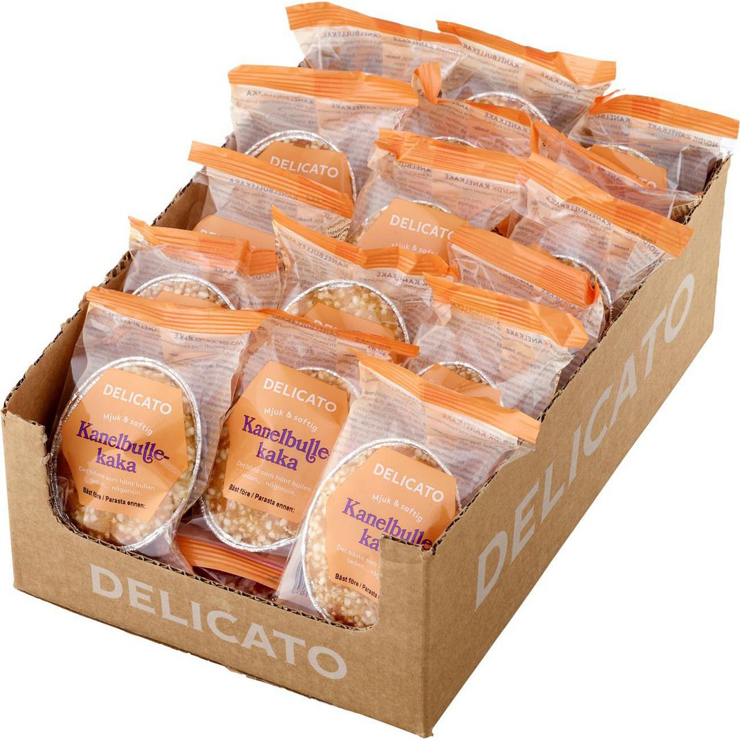Kakor Delicato Kanelbullekaka 50g 25/fp