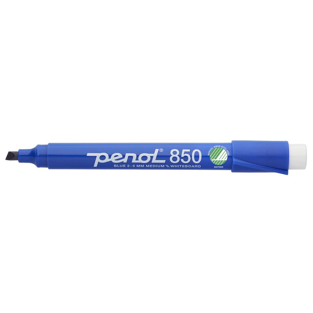 Whiteboardpenna PENOL 850 sned blå (10 pack)