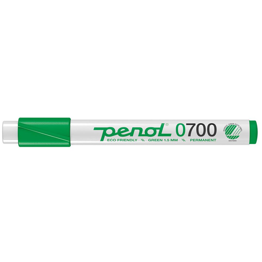 Märkpenna PENOL 0-700 perm 1,5mm grön