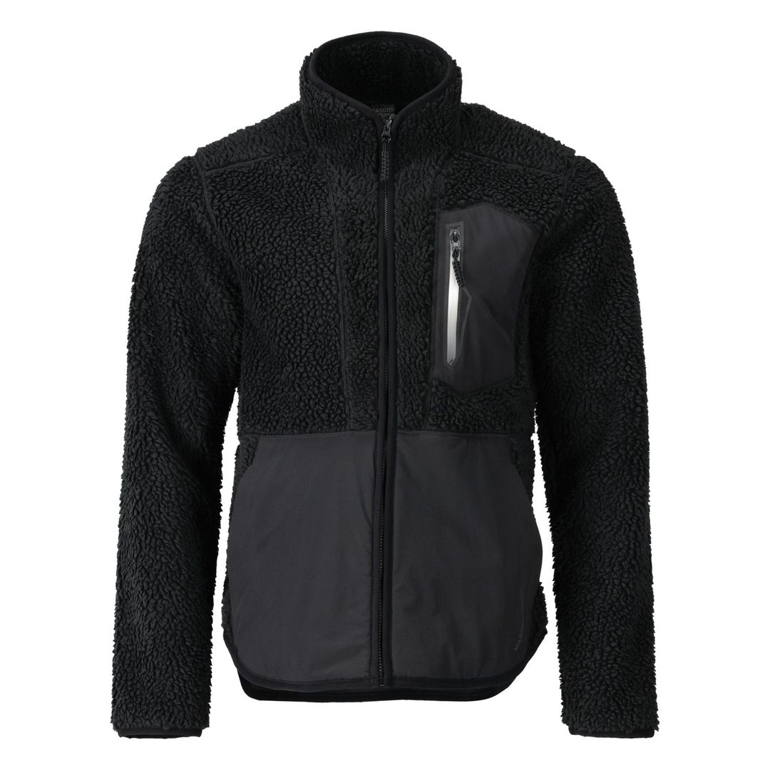 Fiberpälsjacka Customized svart M
