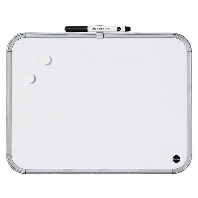 Whiteboard Bi-Office slim stål 27,9x35,5