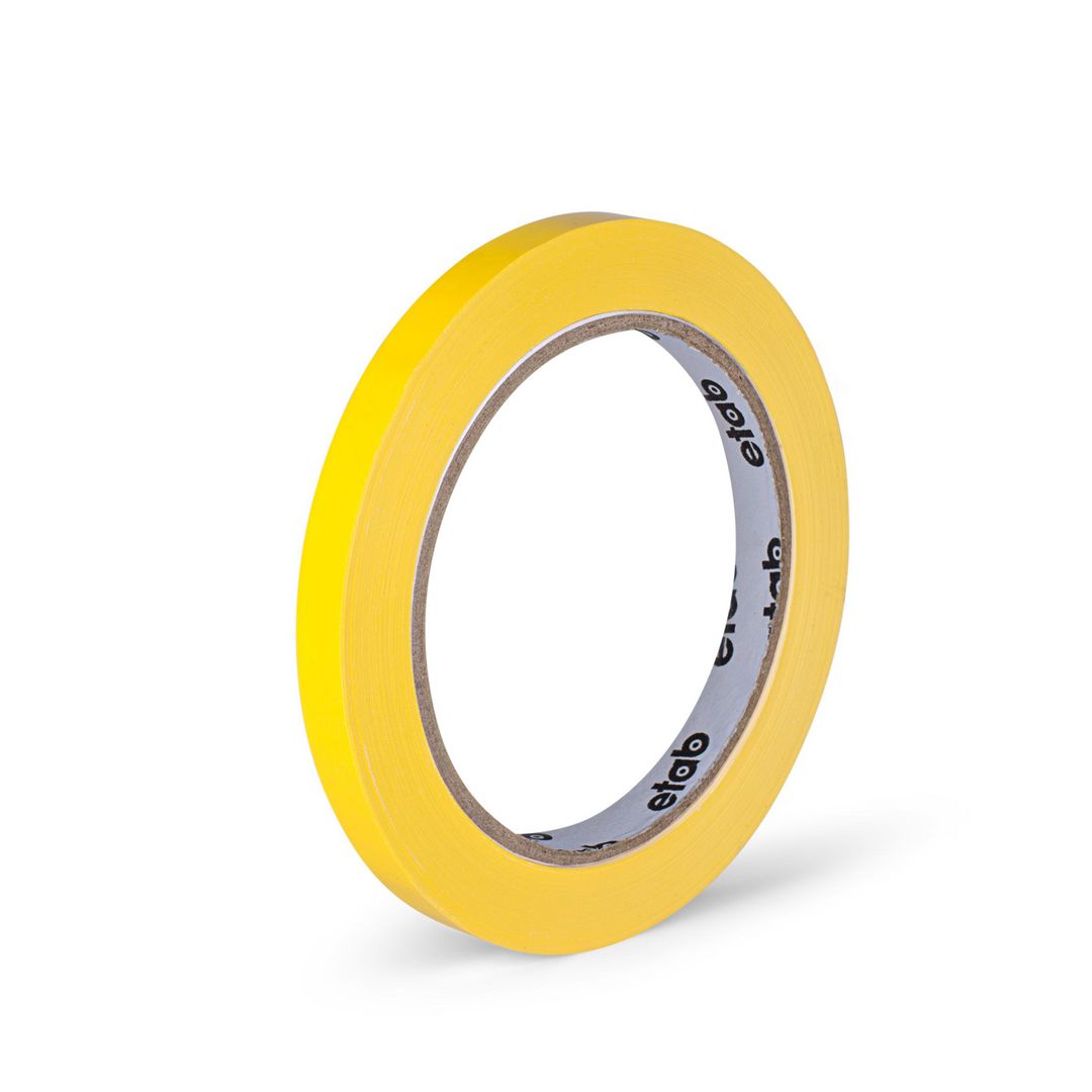 Tejp märk PVC 9mmx66m gul