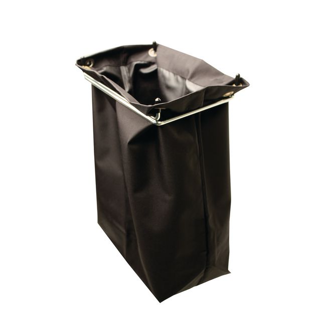 Tvättpåse liten svart 23L