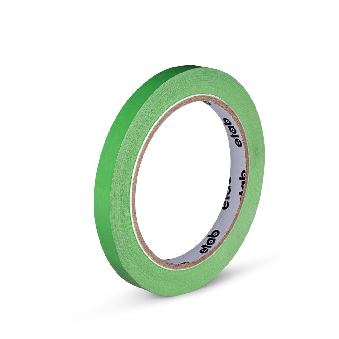 Tejp märk PVC 9mmx66m grön