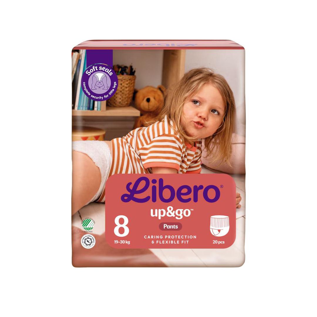 Blöja LIBERO Up&Go 8 S4 19-30kg 20/fp