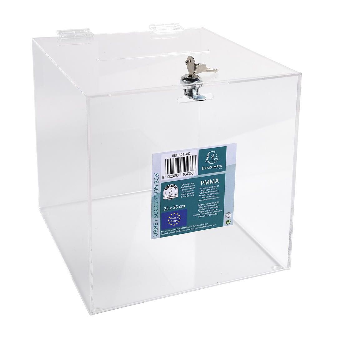 Förslagslåda EXACOMPTA transparent