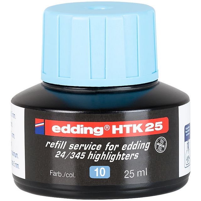 Refill Edding HTK 25 ink blå 25 ml