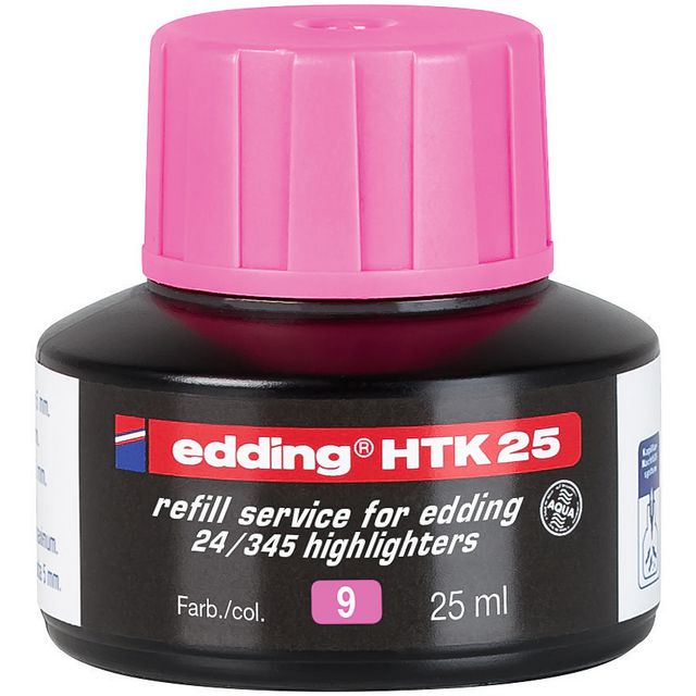 Refill Edding HTK 25 rosa 25 ml