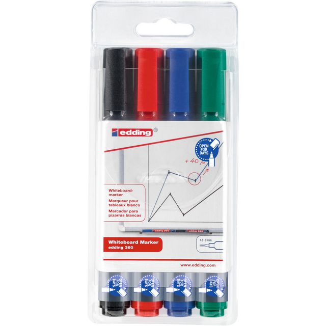 Whiteboardpenna Edding 360 4/fp