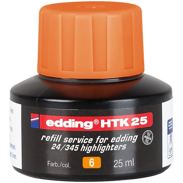 Refill Edding HTK 25 ink orange 25 ml