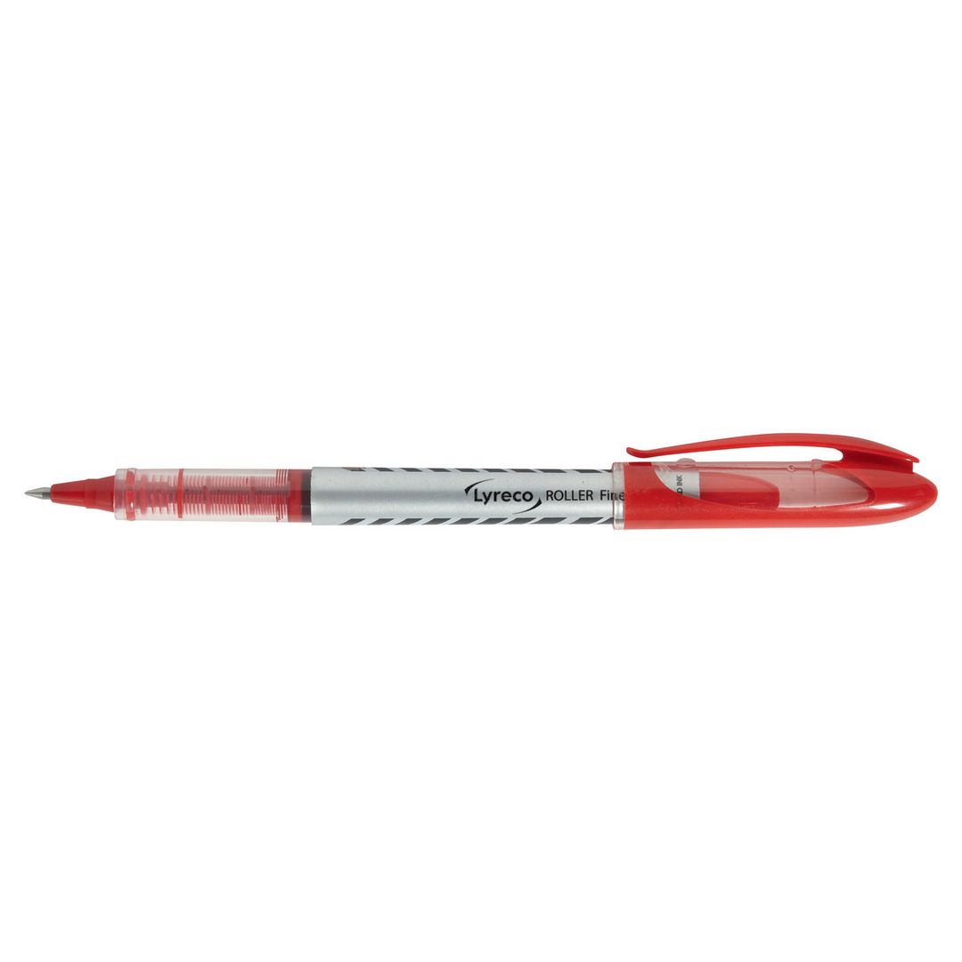 Bläckkulpenna Lyreco 0,5mm röd