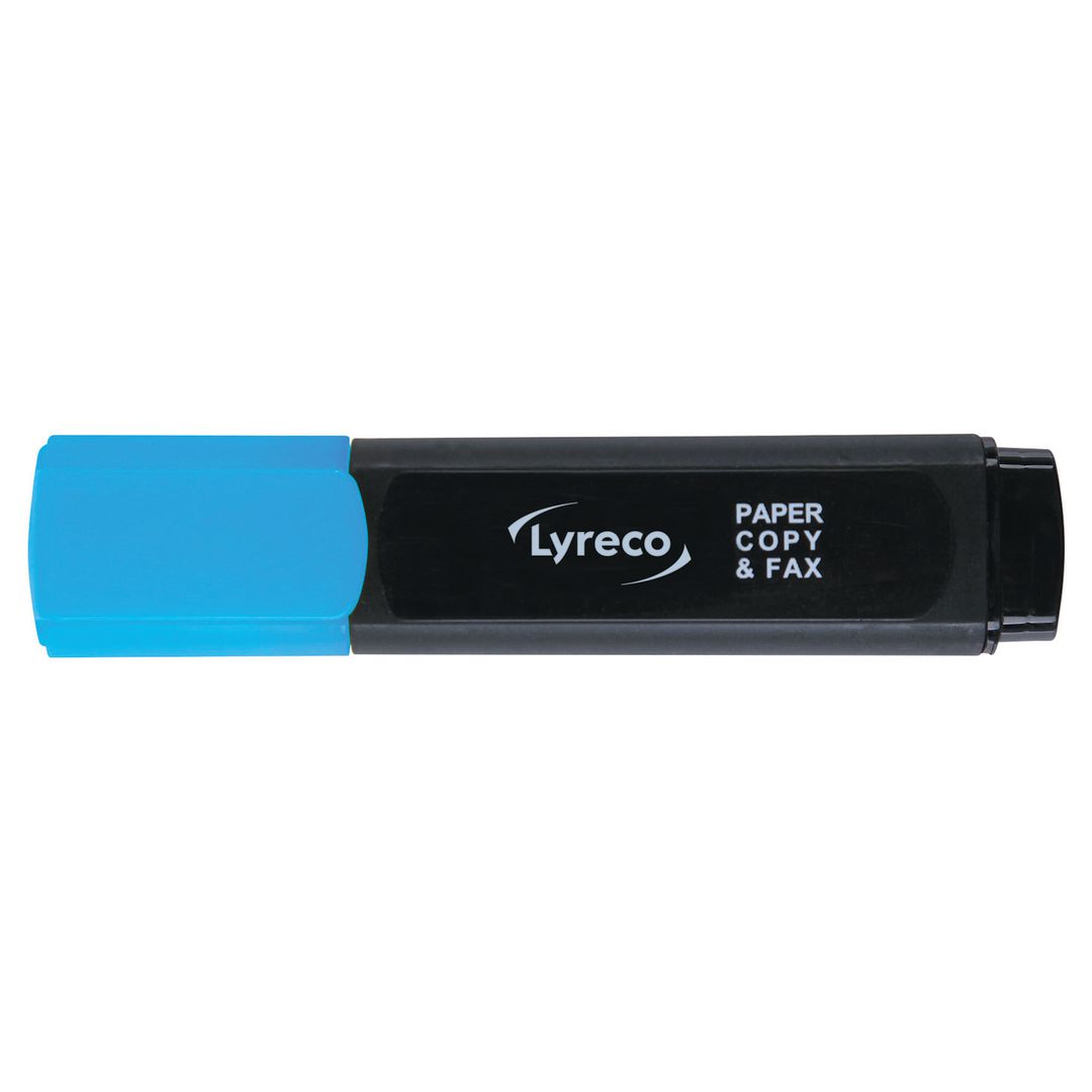 Överstrykningspenna Lyreco 2-5mm blå