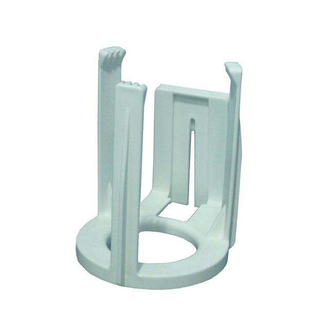 Vägghållare för WC-set vit