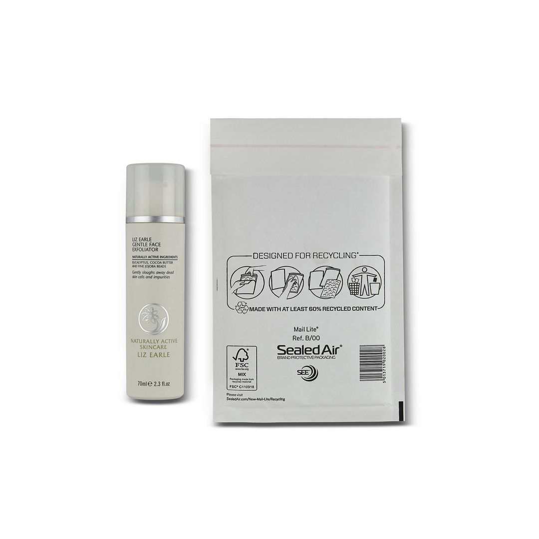 Bubbelpåse B/00 120x210mm vit 100/fp