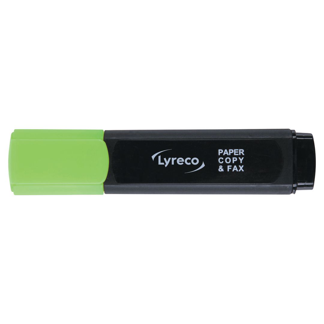 Överstrykningspenna Lyreco 2-5mm grön