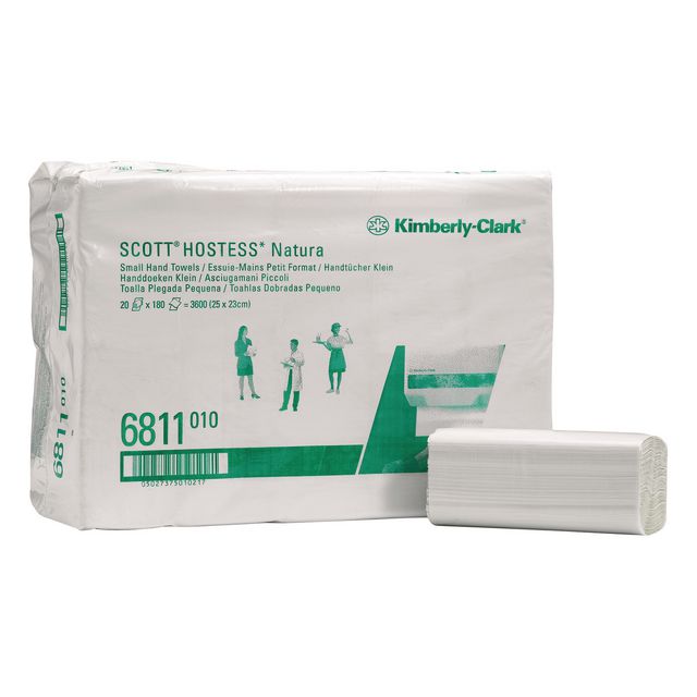 Handduk SCOTT natura 2l 23x25cm 3600/fp