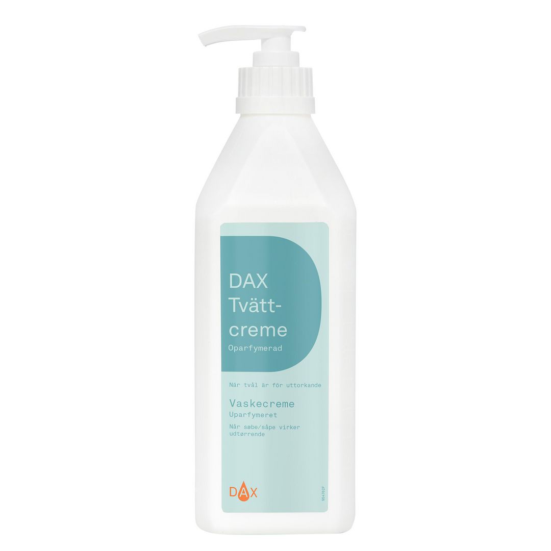 Tvål DAX Tvättcreme oparfymerad 600ml