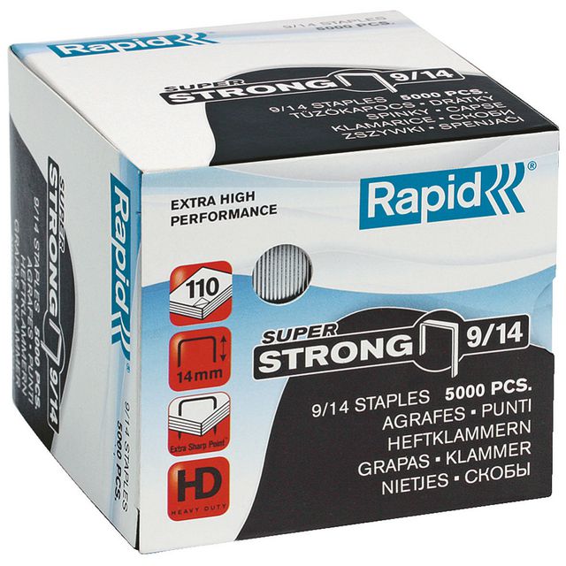 Häftklammer Rapid A9/14 s-strong 5000/fp