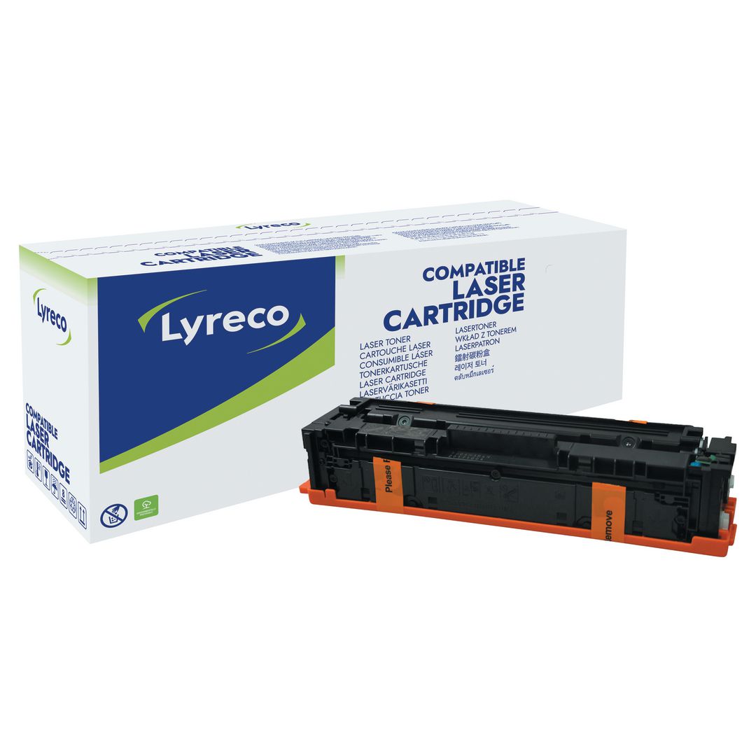 Toner Lyreco HP CF541X 203X 2,5K cyan