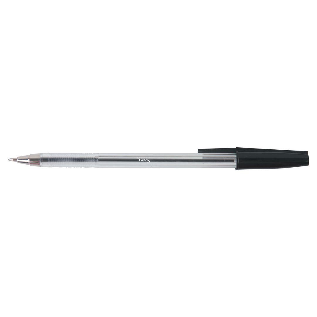 Kulpenna Lyreco 1mm svart (12 pack)
