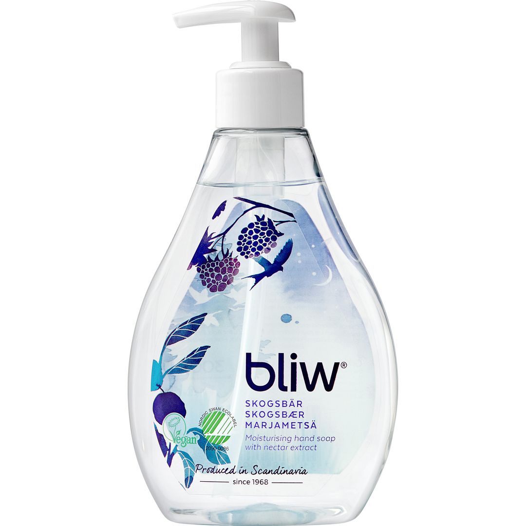 Tvål BLIW Skogsbär 300ml (8 pack)