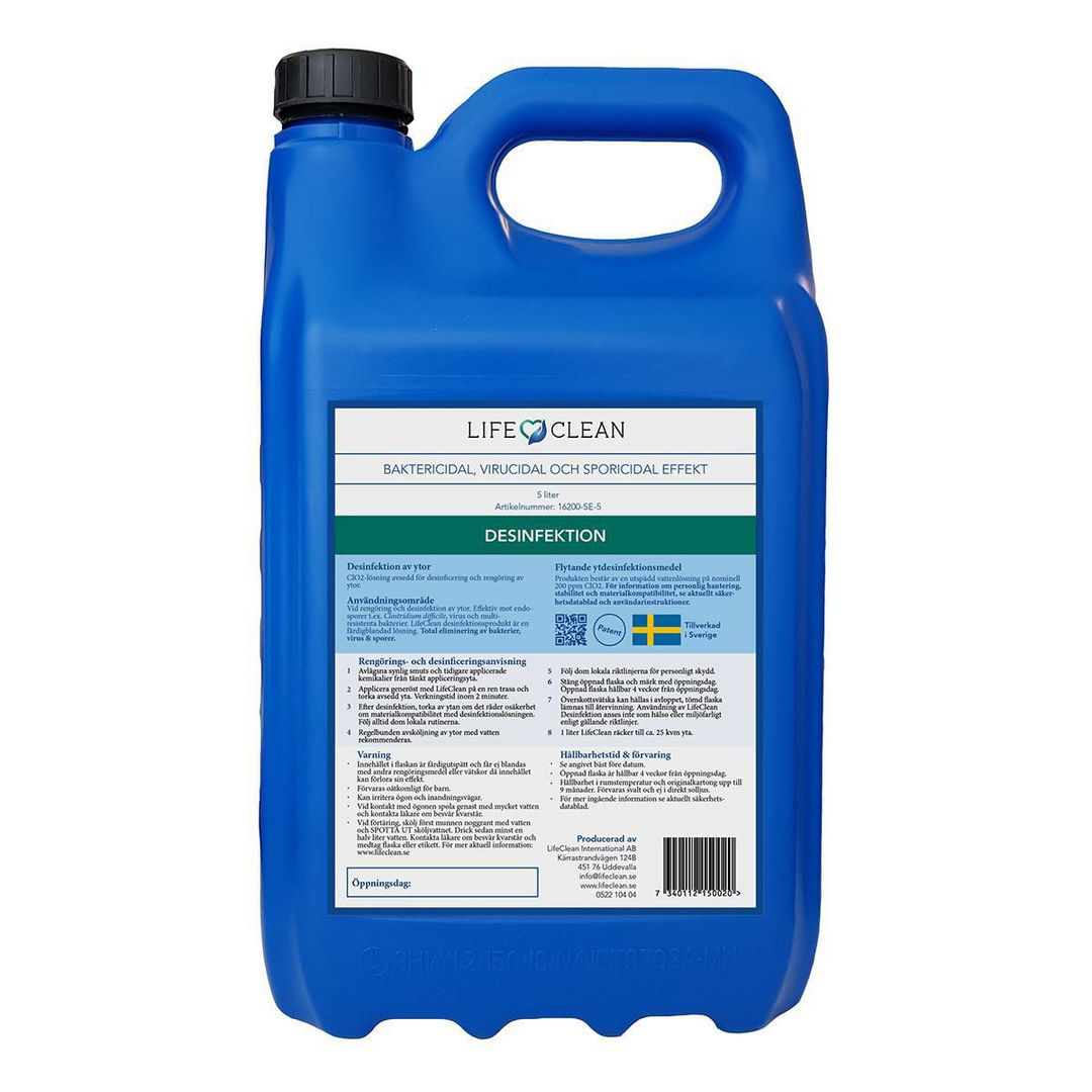 Ytdesinfektion LIFECLEAN 5L