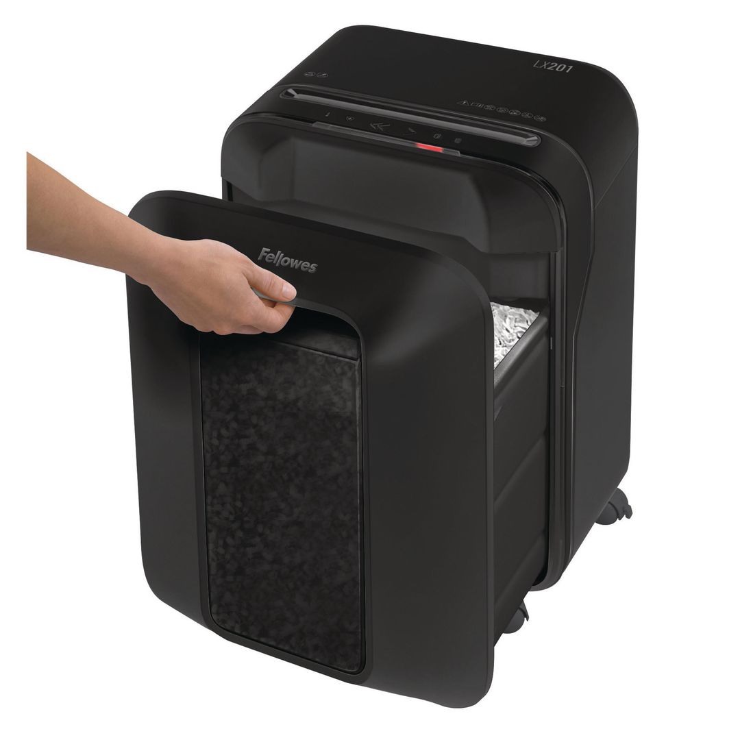Dokumentförstörare Fellowes LX200 svart