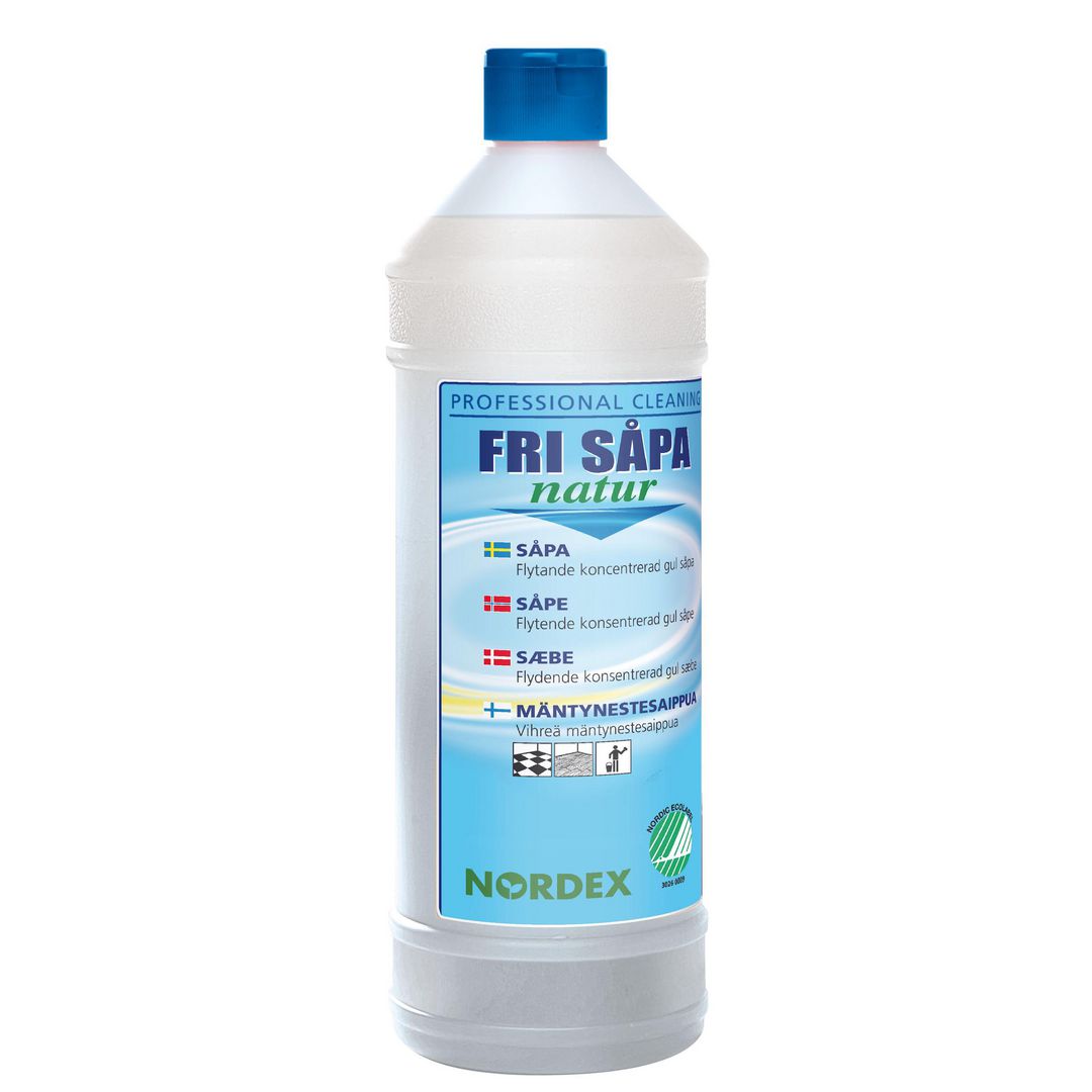 Såpa NORDEX Fri Såpa Natur 1L (6 pack)