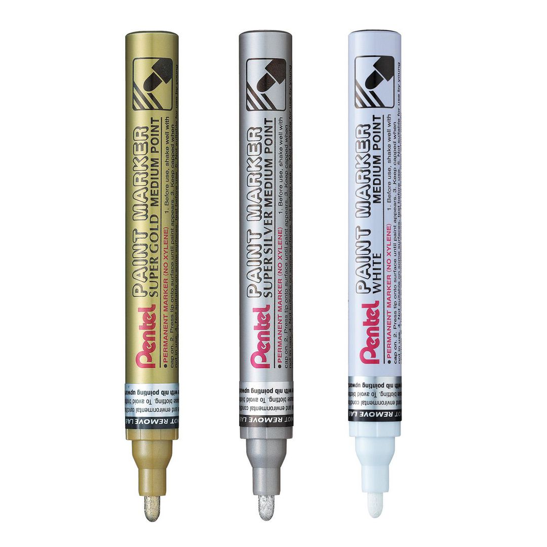 Märkpenna PENTEL Paint Marker rund guld