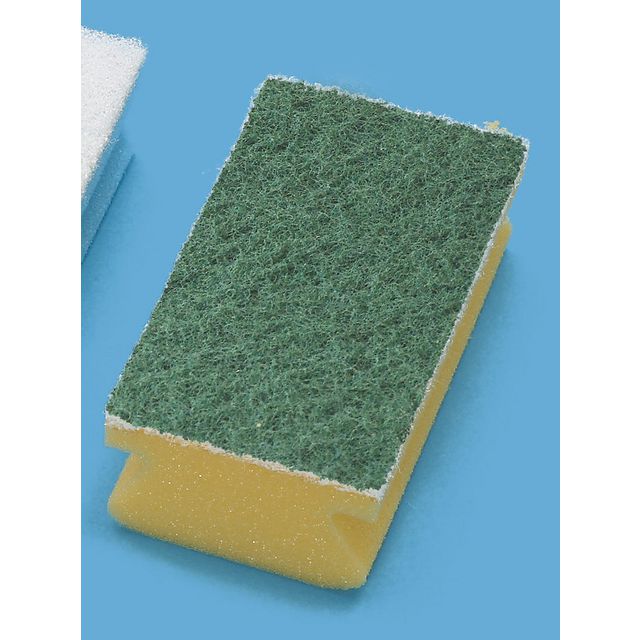 Rengöringssvamp TASKI grön 7x15cm 10/fp