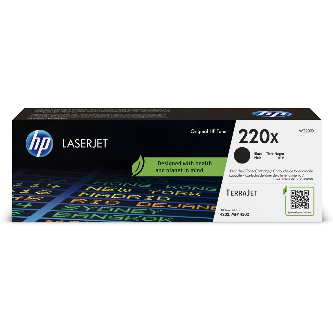 Toner HP W2200X 220X svart 7,5K