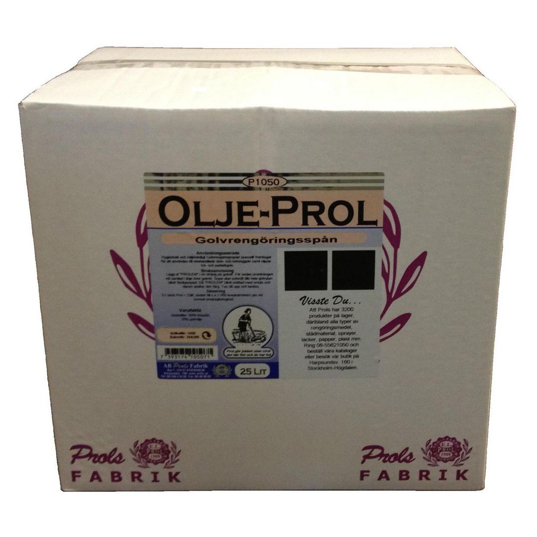 Golvrent PROL för sopning 12,5kg 25L