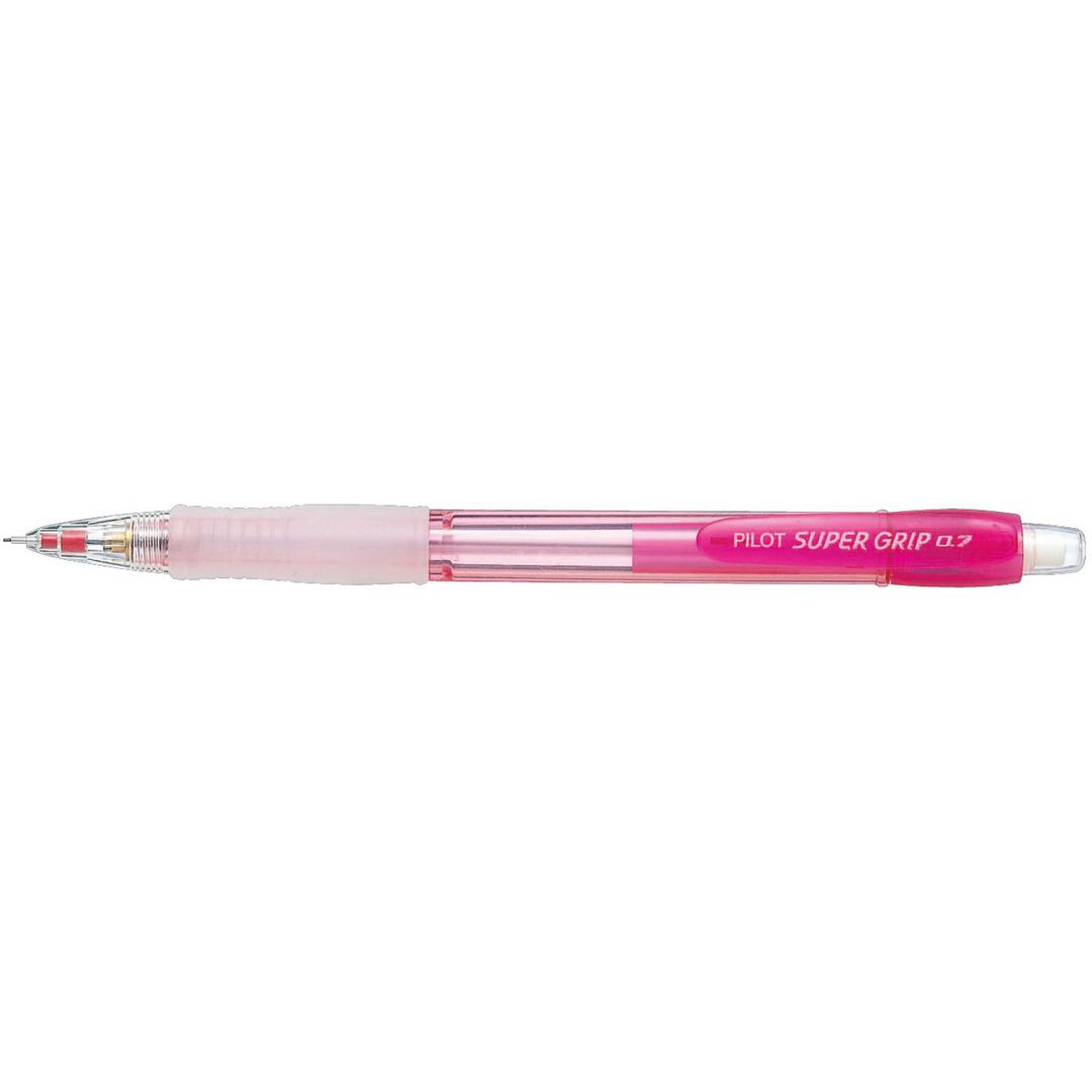 Stiftpenna Pilot Supergrip 0,7mm rosa (12 pack)